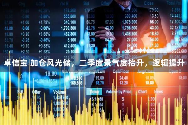 卓信宝 加仓风光储，二季度景气度抬升，逻辑提升